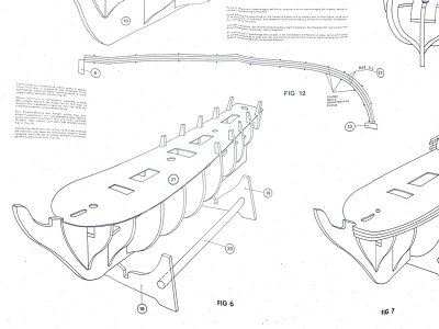 Mantua Model HMS Bounty 1:60 kit