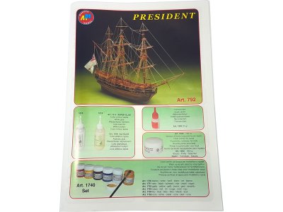Mantua Model President 1:60 kit