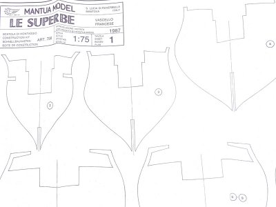 Mantua Model Le Superbe 1:75 kit