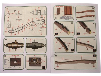Mantua Model Toskánský kanón 1:17 kit
