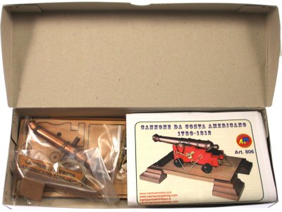 Mantua Model Americký kanón 1:17 kit
