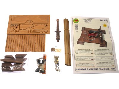 Mantua Model Francouzský kanón 1:17 kit