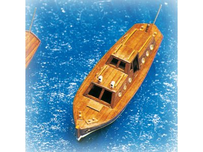 Krick Motorový kajutový člun kit 125x35x43mm