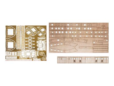 Mantua Model Gravírované díly: Am. Vespucci 1:84