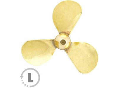 Raboesch lodní šroub tř.146 75mm M4 3-listý levý