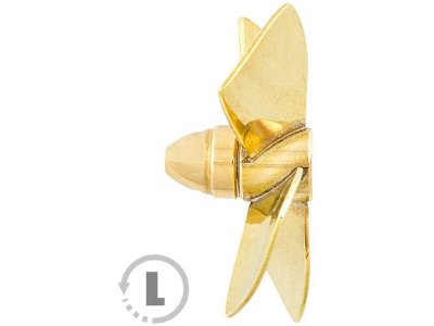 Raboesch lodní šroub tř.149 60mm M5 4-listý levý