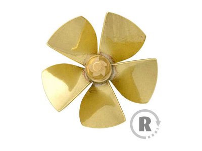 Raboesch lodní šroub tř.151 90mm M5 5-listý pravý