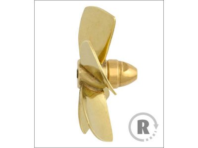 Raboesch lodní šroub tř.151 90mm M5 5-listý pravý