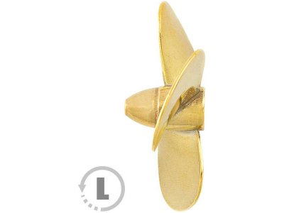 Raboesch lodní šroub tř.156 25mm M3 3-listý levý