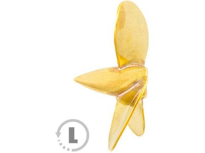 Raboesch lodní šroub tř.162 20mm M3 3-listý levý