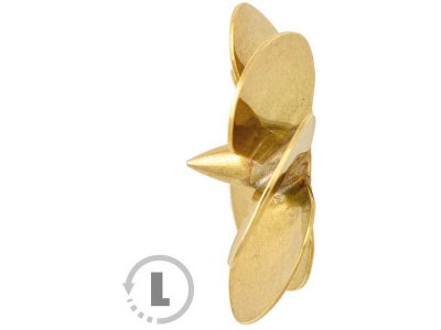 Raboesch lodní šroub tř.164 25mm M2 6-listý levý