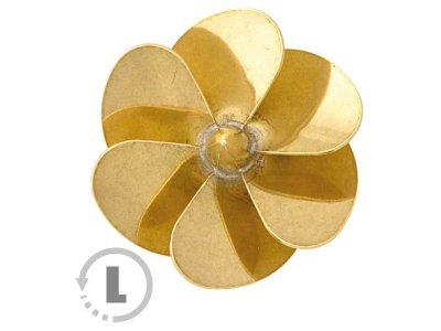 Raboesch lodní šroub tř.164 45mm M4 6-listý levý