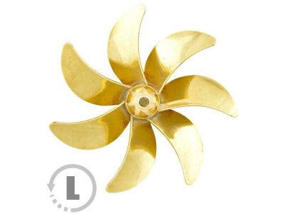 Raboesch lodní šroub tř.185 70mm M4 7-listý levý