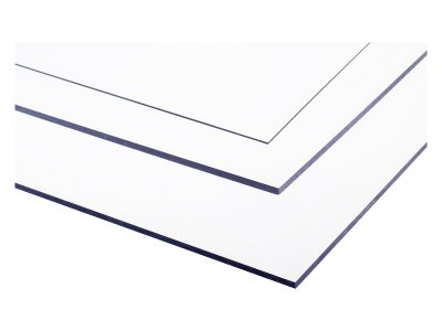 Raboesch deska polyester transparentní 0.75x194x320mm