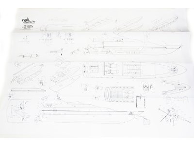 ROMARIN San Diego Mega jachta kit