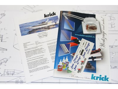 ROMARIN San Diego Mega jachta kit