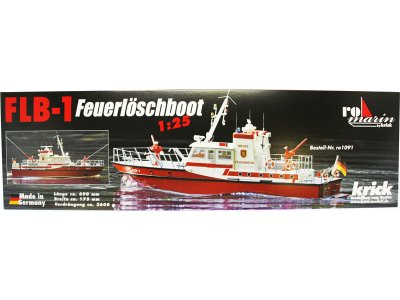 ROMARIN Hasičská loď FLB-1 kit