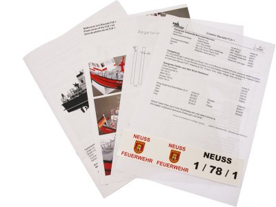 ROMARIN Hasičská loď FLB-1 kit