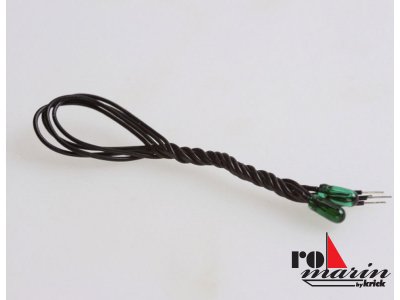 ROMARIN Lampa zelená 6V/50mA pr. 2.3mm (2)