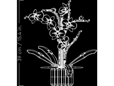 LEGO Icons - Orchidej