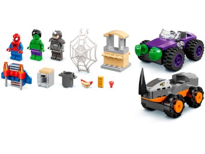 LEGO Marvel - Hulk vs. Rhino – souboj džípů