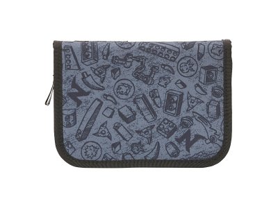 LEGO školní pouzdro s náplní - Navy/Red