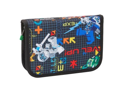 LEGO školní pouzdro s náplní - Navy/Red