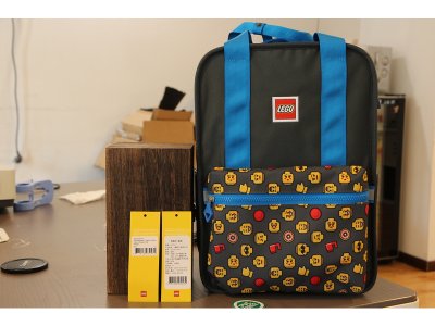 LEGO batoh Tribini Fun - červený