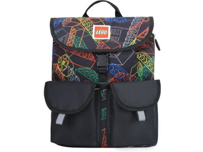 LEGO batůžek Tribini Happy - černý