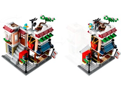LEGO Creator - Bistro s nudlemi v centru města
