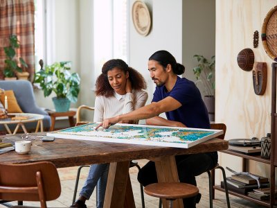 LEGO ART - Mapa světa