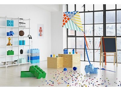 LEGO úložný box 250x500x180mm - světle zelený