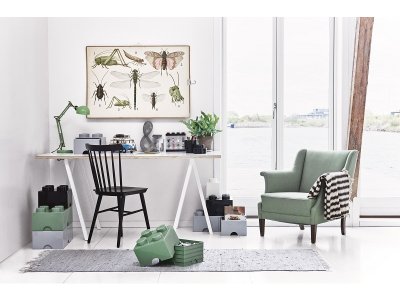 LEGO úložný box 250x500x180mm - světle zelený