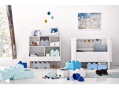 LEGO úložný box 250x500x180mm - černý