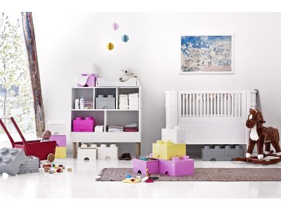 LEGO úložný box 250x500x180mm - černý