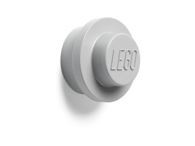 LEGO věšák na zeď (3 ks) - bílá, černá, šedá