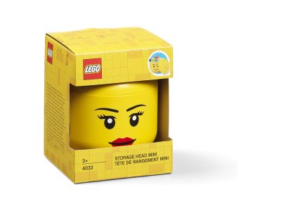 LEGO úložná hlava mini - dívka