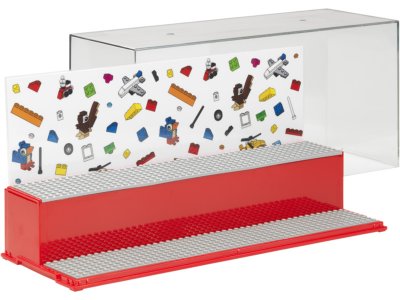 LEGO herní a sběratelská skříňka - Iconic červená