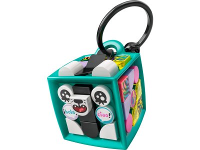 LEGO DOTs - Neonový tygr – náramek & ozdoba na tašku