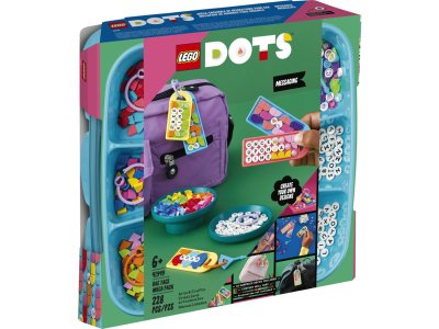 LEGO DOTs - Mega balení ozdob na tašku – zábavné vzkazy