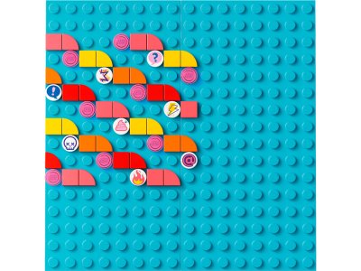 LEGO DOTs - Mega balení ozdob na tašku – zábavné vzkazy