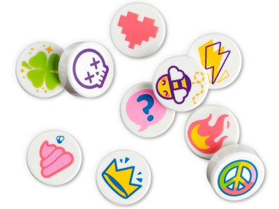 LEGO DOTs - Mega balení ozdob na tašku – zábavné vzkazy