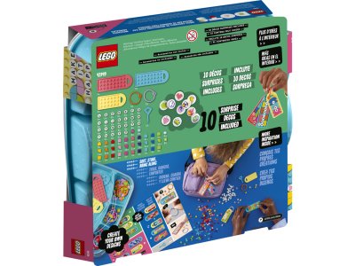 LEGO DOTs - Mega balení ozdob na tašku – zábavné vzkazy