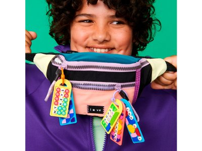 LEGO DOTs - Mega balení ozdob na tašku – zábavné vzkazy