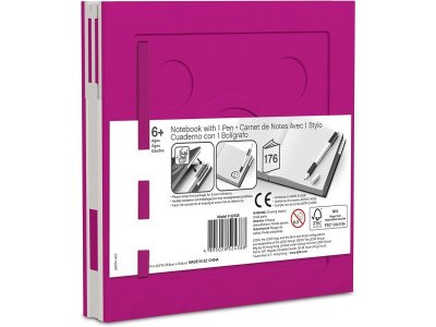 LEGO 2.0 zápisník s gelovým perem hnědý