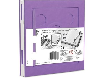 LEGO 2.0 zápisník s gelovým perem hnědý