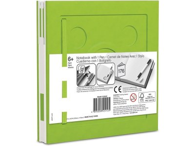 LEGO 2.0 zápisník s gelovým perem hnědý