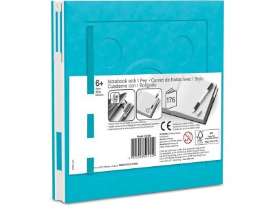 LEGO 2.0 zápisník s gelovým perem černý