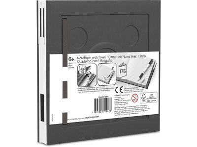 LEGO 2.0 zápisník s gelovým perem černý