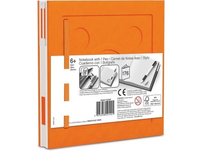 LEGO 2.0 zápisník s gelovým perem černý